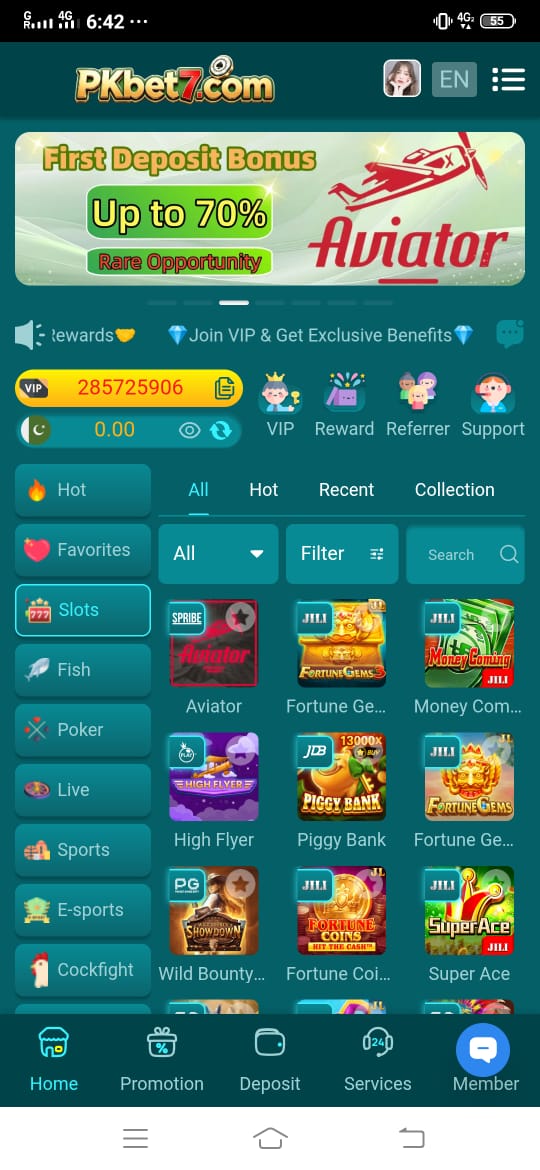 PKBET7 Game Login